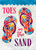 Toes In The Sand Summer Burlap Garden Flag