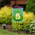 Briarwood Lane small printed garden flag with colorful frog and daisy for spring summer porch display.
