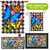 Briarwood Lane Checkered Butterflies Spring Design Collection garden flag, doormat, and mailbox cover with flowers.