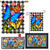 Briarwood Lane Checkered Butterflies Spring Design Collection garden flag, mailbox cover, and doormat set.
