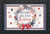 Briarwood Lane American Wreath Rustic Doormat with patriotic stars and stripes pattern red bow.