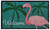 Flamingo Summer Natural Fiber Coir Doormat