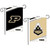 Briarwood Lane Purdue University NCAA Double-Sided Garden Flag, black and gold colors, front and back view.