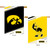 University of Iowa NCAA Licensed Double-Sided House Flag