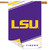 Louisiana State LSU NCAA Licensed Double-Sided House Flag