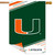 University of Miami NCAA Licensed Double-Sided House Flag