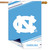 University of North Carolina NCAA Double-Sided House Flag, Briarwood Lane, blue, white and black colors.