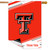 Texas Tech University NCAA Double-Sided House Flag, Briarwood Lane, red, black, and white.