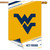 Briarwood Lane West Virginia University NCAA double-sided house flag with navy and gold design.