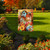 Fall Floral Birdhouses Garden Flag