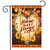 Briarwood Lane Fall Home Sweet Home double sided garden flag with floral and pumpkin design.
