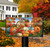 Fall Pumpkin Gathering Mailbox Cover