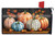 Briarwood Lane Elegant Pumpkins Oversized Mailbox Cover with decorative pumpkins and autumn leaves design.