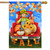 Fall Bounty Pickup House Flag