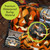 Briarwood Lane Patterned Jack O Lanterns Pillow in orange, black, and gray on burlap material.
