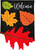 Falling Leaves Burlap Garden Flag