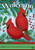 Welcome Cardinals Garden Flag