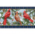 Wintertime Cardinals Doormat