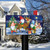 Happy Holiday Gnomes Mailbox Cover