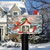 Snowy Birdhouse Mailbox Cover