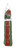 Briarwood Lane Christmas on the Farm Windsock Wind Twister with red and green hanging decoration.