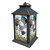 Checkered Snowman Lantern