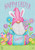 Easter Egg Gnome Garden Flag