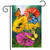 Butterflies and Daisies Garden Flag