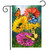 Briarwood Lane Butterflies and Daisies Garden Flag with colorful butterflies and flowers design.