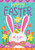 Bow Tie Easter Bunny House Flag