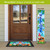 Briarwood Lane Gnome Sweet Gnome Pine Reversible Porch Leaner with colorful gnome and welcome design.