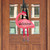 Fancy Flamingo Door Hanger