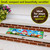Briarwood Lane Gnome Sweet Gnome Mini Mat, 22x10 inches, colorful garden gnome design.