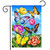 Butterflies and Tulips Garden Flag