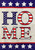 American Home Burlap House Flag