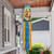 Briarwood Lane Happy Beehive Windsock Wind Twister with bee and floral design, blue and yellow.