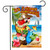 Briarwood Lane Parrot in Paradise Garden Flag with colorful parrot and tropical beach scene design.