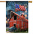 American Celebration Barn House Flag