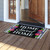 Home Sweet Home Flowers Coir Doormat
