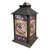 Briarwood Lane Americana Barnstar Lantern with distressed brown metal and patriotic star design on sides.
