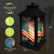 Briarwood Lane Stars and Stripes Lantern, 13" tall, black metal, patriotic American flag design.
