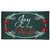 Briarwood Lane Joyful World Coir Doormat 18 x 30 with red flowers and green design.