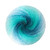 Briarwood Lane Blue Swirl Glass Birdbath with turquoise and blue hues and decorative water droplet texture.