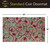 Briarwood Lane Tangled Lights Coir Doormat, 18x30 inches, brown with red and green leaf design.