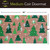 Briarwood Lane Green Trees Medium Coir Doormat 24 x 36 with Christmas trees and snowflakes.