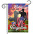 Briarwood Lane Military Gone But Not Forgotten Garden Flag with American flag and cross design.