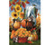 Briarwood Lane Fall Chair Garden Flag with autumn pumpkins, sunflowers, and cat design.