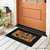 Autumn Farm Mini Mat on porch with tractor design in orange, yellow, and green hues.