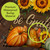 Be Grateful Fall Burlap Pillow, water proof burlap material, orange pumpkin, sunflowers, and green squash.