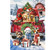 Holiday Cheer Dogs House Flag with dogs in a red truck with Christmas presents and tree.